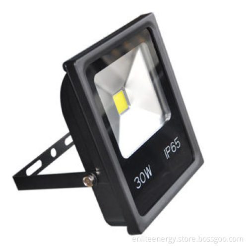 AC LED Floodlight, 30W High Power, White Light, 2,700-6,500K, Black, Water-resistant, Promotional